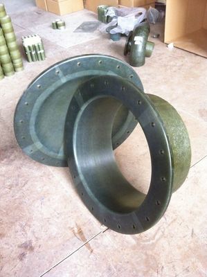 ASME RTP-1 FRP टैंक और पोत के लिए गुंबद कवर के साथ FRP मैनहोल मैनवे