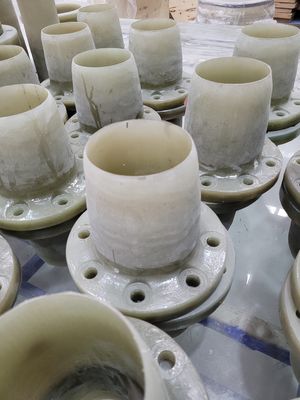 आकार DN25-DN1000 GRP फ्लैंज PN16 प्रबलित प्लास्टिक फ्लैंज