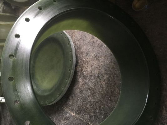 यूवी प्रतिरोध GRP Manhole गोल फाइबरग्लास प्रबलित प्लास्टिक