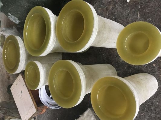पीएन6-पीएन16 जीआरपी प्लास्टिक पाइप फ्लैंज स्टब फ्लैंज और पीसने के साथ