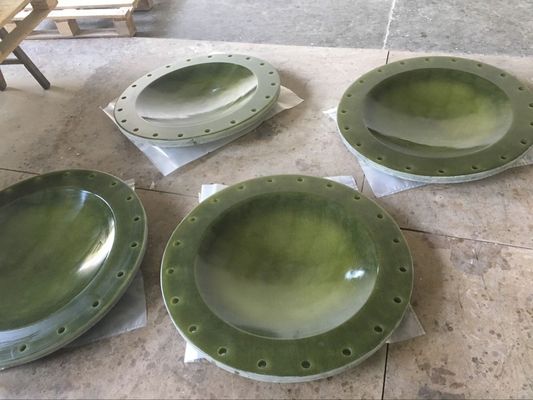 GRP दबाव पोत Manway ग्लास प्रबलित प्लास्टिक स्वच्छता Manway