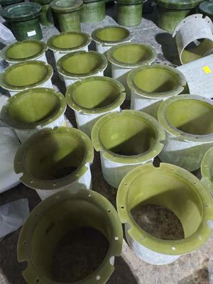 औद्योगिक अनुप्रयोगों के लिए फाइबरग्लास फ्लैंज एफआरपी सामग्री